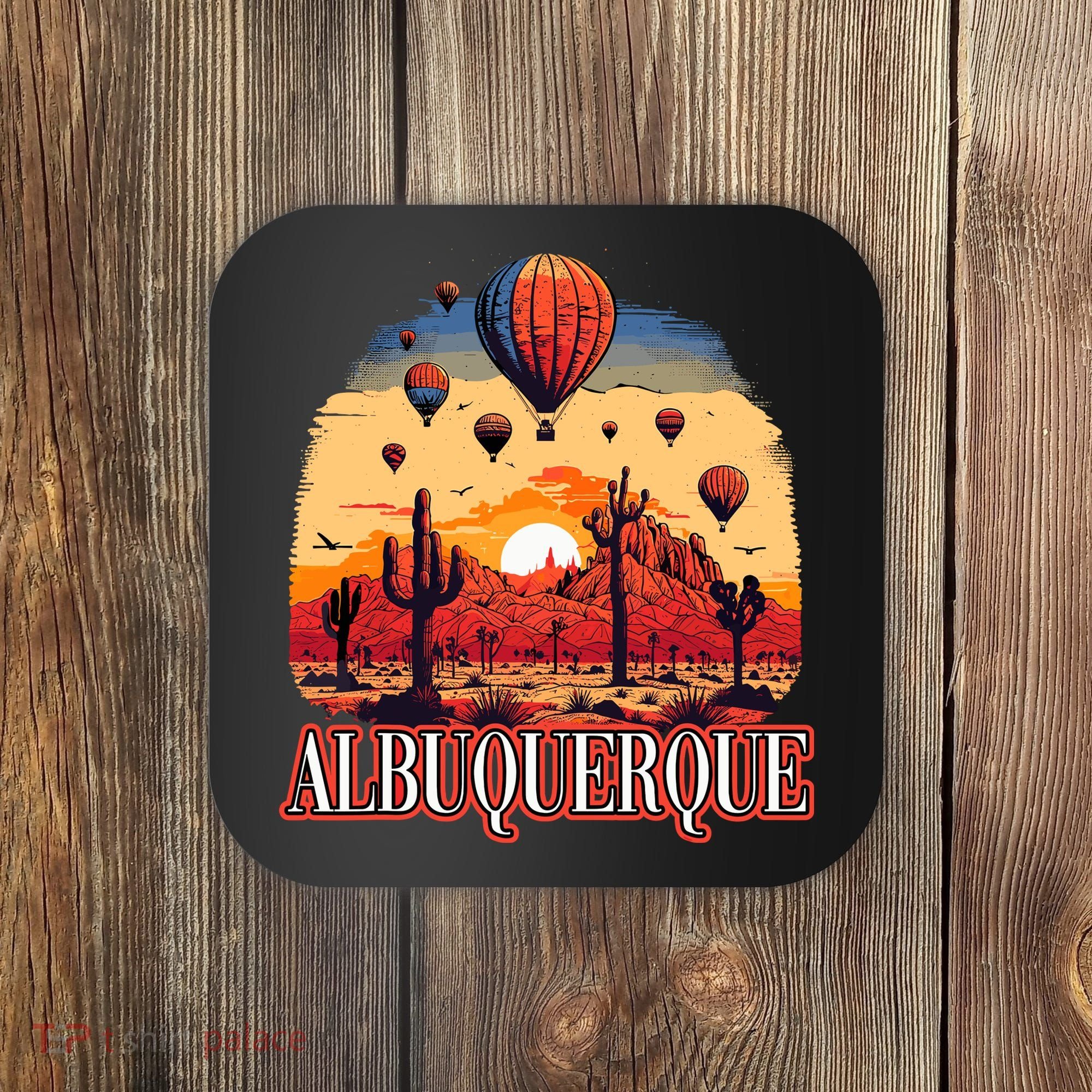 Albuquerque Balloon New Mexico Hot Air Balloon Coaster