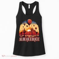 Albuquerque Balloon New Mexico Hot Air Balloon Women's Tank Top thumb 0