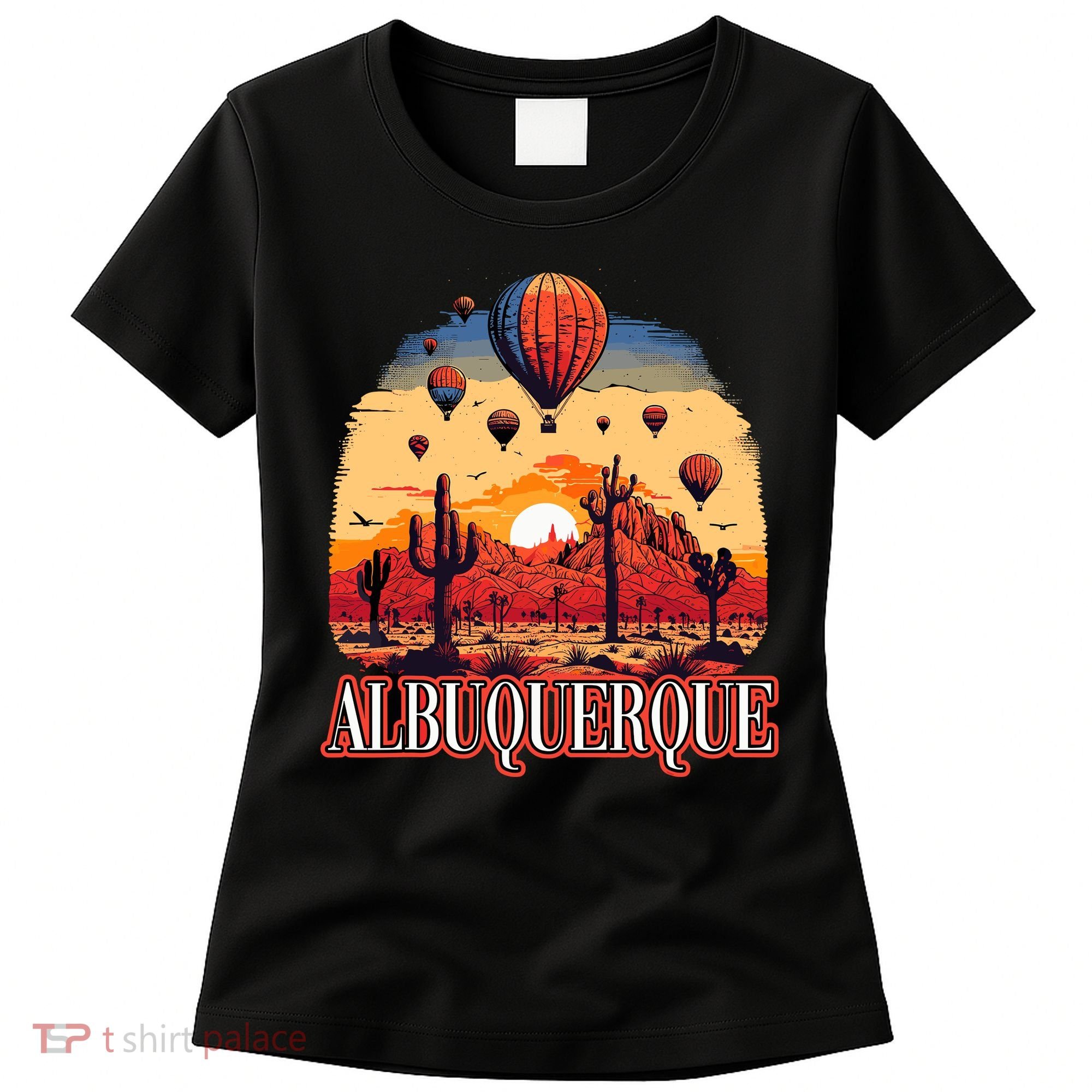 Albuquerque Balloon New Mexico Hot Air Balloon Women's T-Shirt