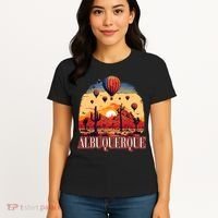 Albuquerque Balloon New Mexico Hot Air Balloon Women's T-Shirt thumb 4