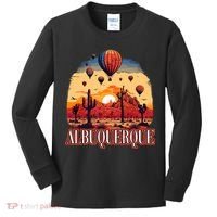 Albuquerque Balloon New Mexico Hot Air Balloon Kids Long Sleeve Shirt thumb 0