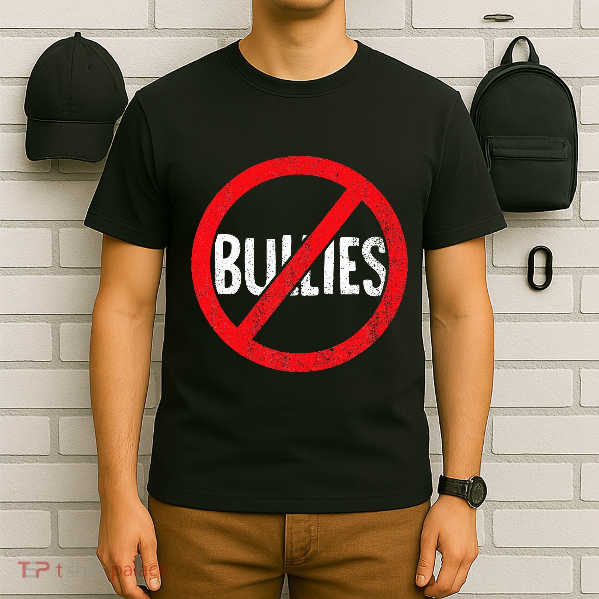 Anti Bullying No Bullies S School Principal Teacher T-Shirt