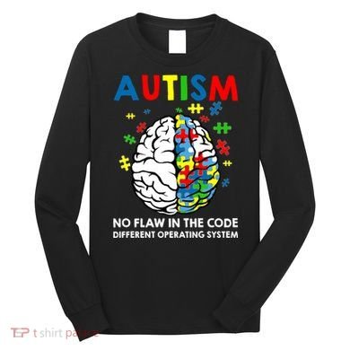 Autism Brain Operating System Long Sleeve Shirt