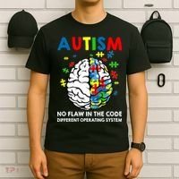 Autism Brain Operating System T-Shirt thumb 6