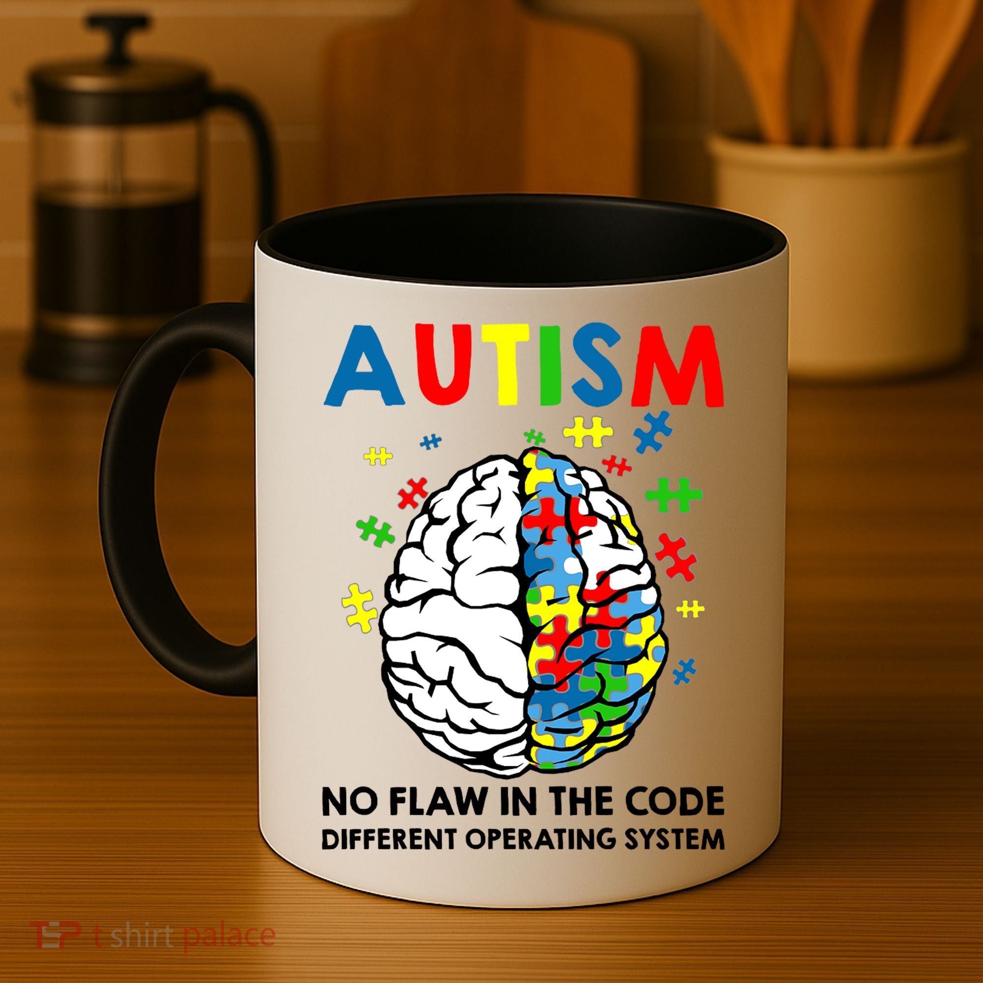 Autism Brain Operating System Coffee Mug