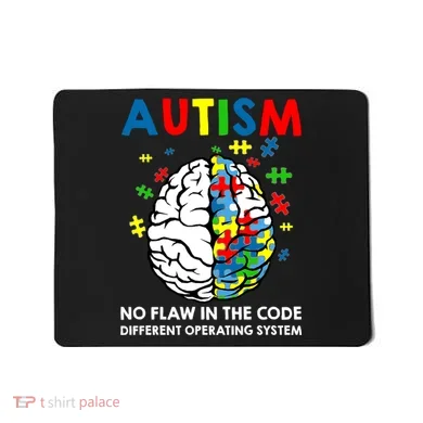 Autism Brain Operating System Mousepad