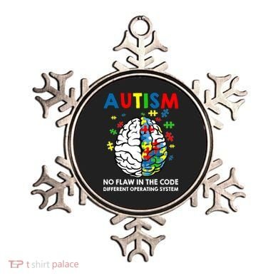 Autism Brain Operating System Ornament