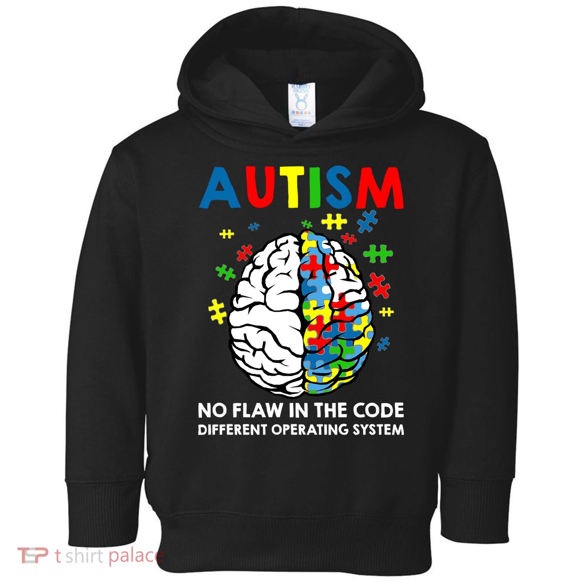 Autism Brain Operating System Toddler Hoodie