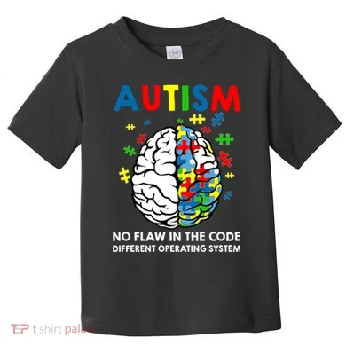 Autism Brain Operating System Toddler T-Shirt