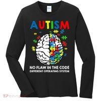 Autism Brain Operating System Women's Long Sleeve Shirt thumb 0