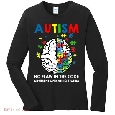 Autism Brain Operating System Women's Long Sleeve Shirt