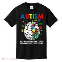 Autism Brain Operating System Kids T-Shirt thumb 0