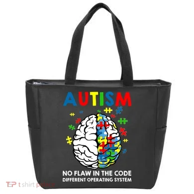 Autism Brain Operating System Tote Bag