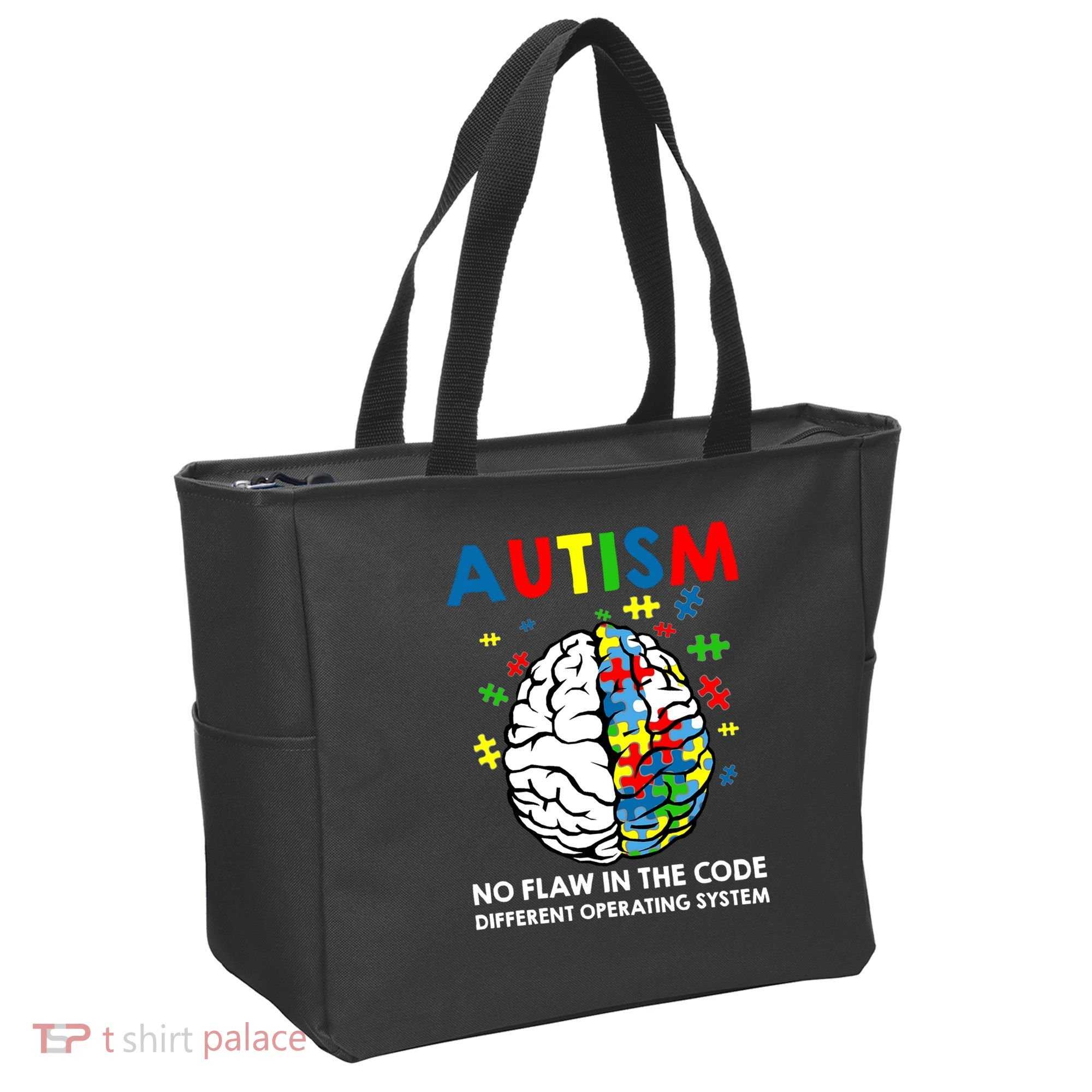Autism Brain Operating System Tote Bag