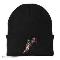 Astronaut Basketball Outer Space Gifts Women Space Beanie thumb 0
