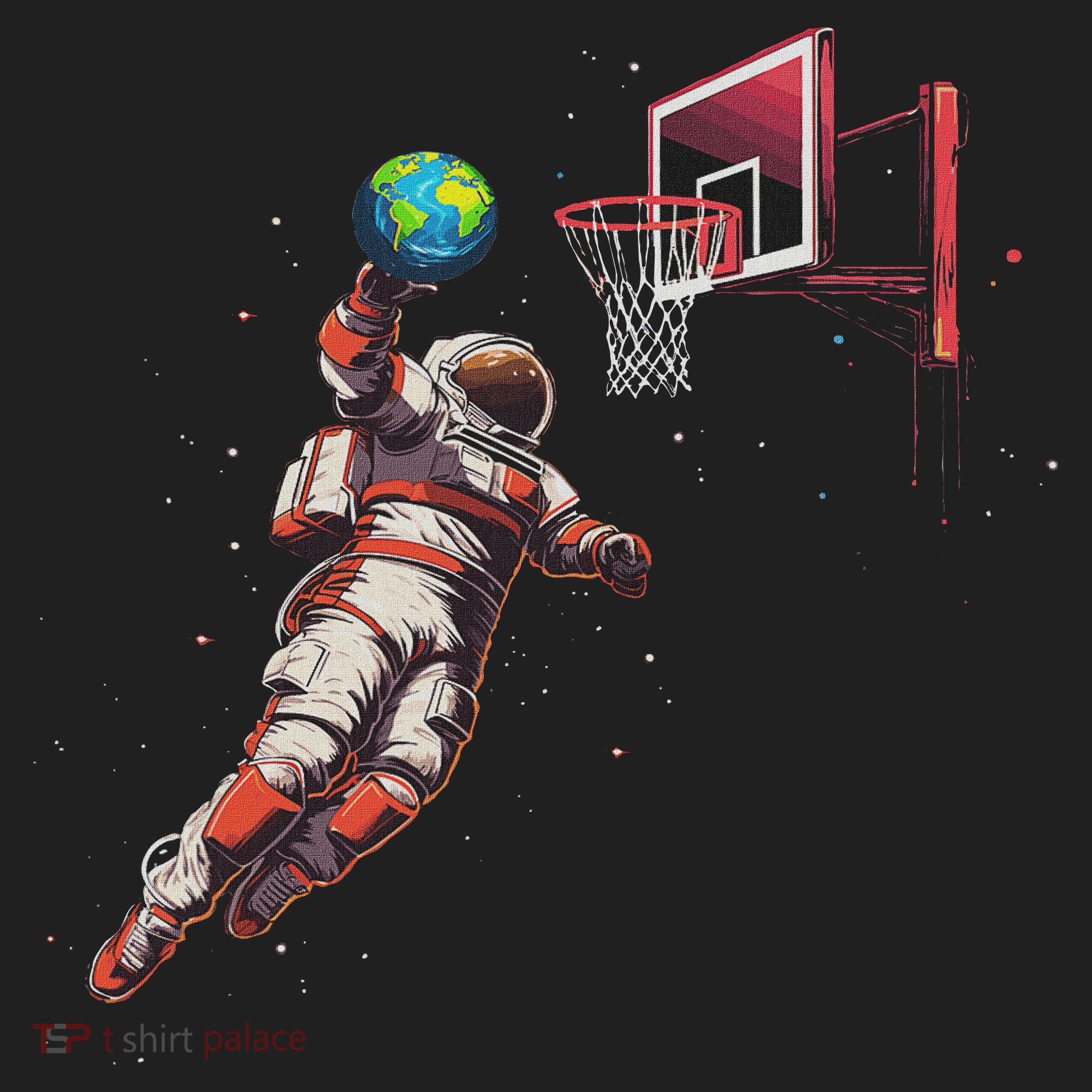 Astronaut Basketball Outer Space Gifts Women Space Beanie