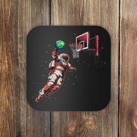Astronaut Basketball Outer Space Gifts Women Space Coaster thumb 0