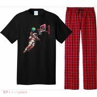 Astronaut Basketball Outer Space Gifts Women Space Pajama Set thumb 0