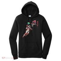 Astronaut Basketball Outer Space Gifts Women Space Women's Hoodie thumb 0