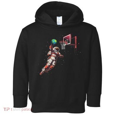Astronaut Basketball Outer Space Gifts Women Space Toddler Hoodie