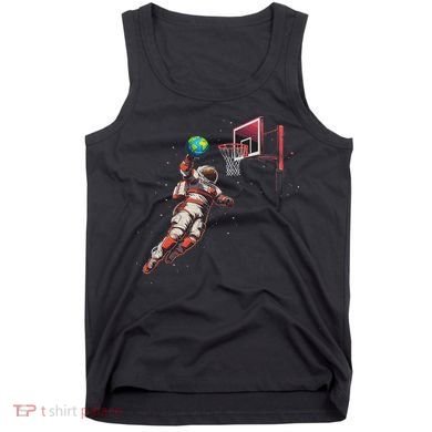 Astronaut Basketball Outer Space Gifts Women Space Tank Top