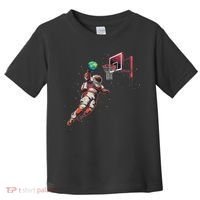 Astronaut Basketball Outer Space Gifts Women Space Toddler T-Shirt thumb 0