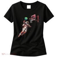 Astronaut Basketball Outer Space Gifts Women Space Women's T-Shirt thumb 0
