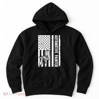 Auto Body Painter USA Flag Automotive Painter Hoodie thumb 0