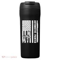 Auto Body Painter USA Flag Automotive Painter 24oz Duet Stainless Steel Tumbler thumb 0