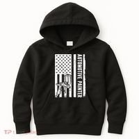 Auto Body Painter USA Flag Automotive Painter Kids Hoodie thumb 0