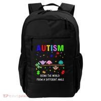 Autism Bird Puzzle Seeing The World From A Different Angle Gift Backpack thumb 0