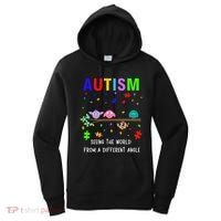 Autism Bird Puzzle Seeing The World From A Different Angle Gift Women's Hoodie thumb 0