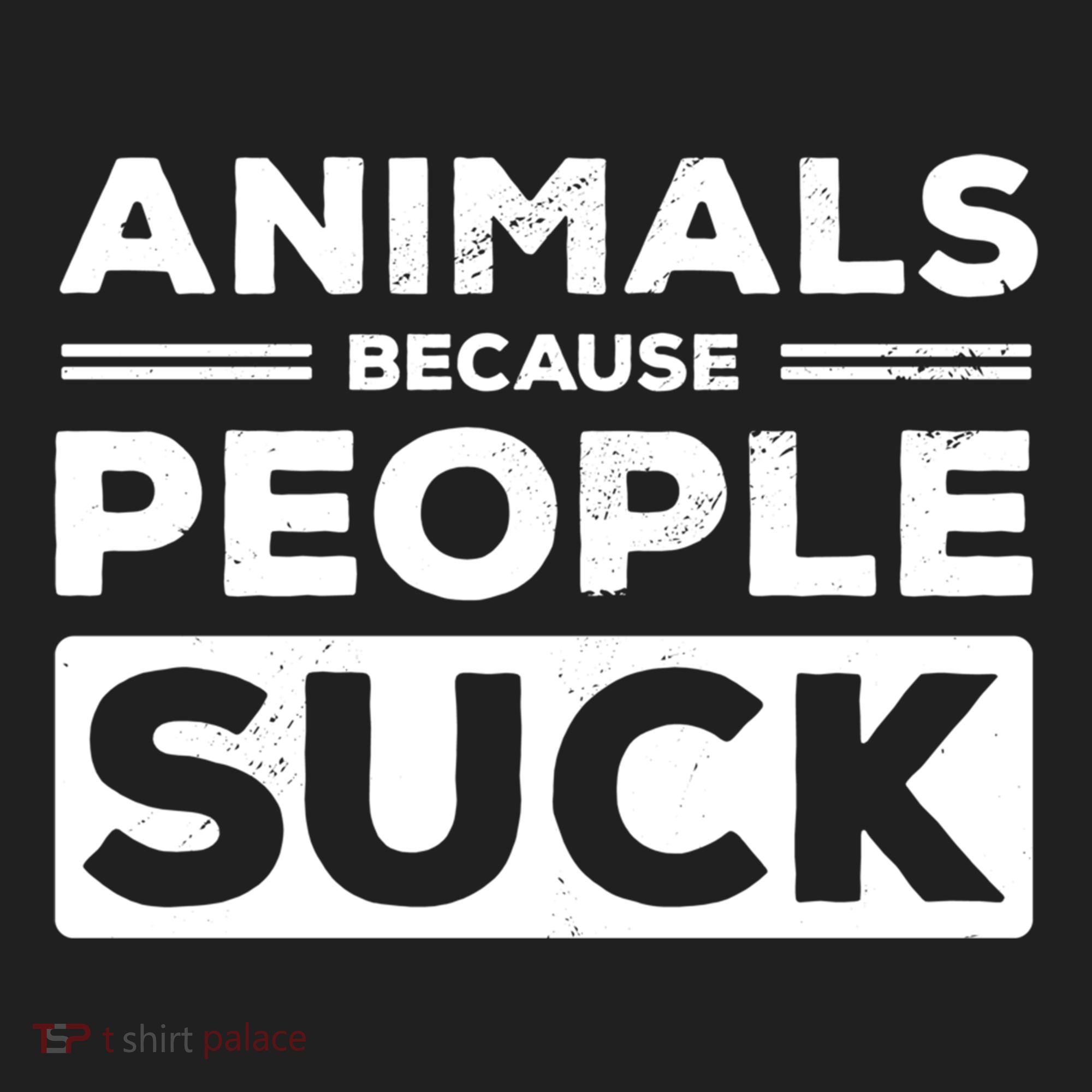 Animals Because People Suck Animal Lover Animal Keeper Zoo Gift Hat