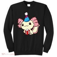 Axolotl Birthday Party Cute Axolotl Birthday Party Axolotl Sweatshirt thumb 0