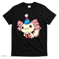 Axolotl Birthday Party Cute Axolotl Birthday Party Axolotl T-Shirt thumb 0