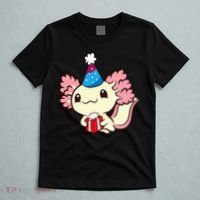 Axolotl Birthday Party Cute Axolotl Birthday Party Axolotl T-Shirt thumb 5
