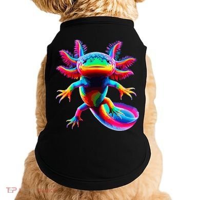 Axolotl Beautiful Pop Art Axolotl Doggie Tank