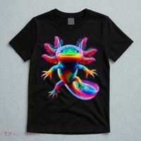 Axolotl Beautiful Pop Art Axolotl T-Shirt thumb 5