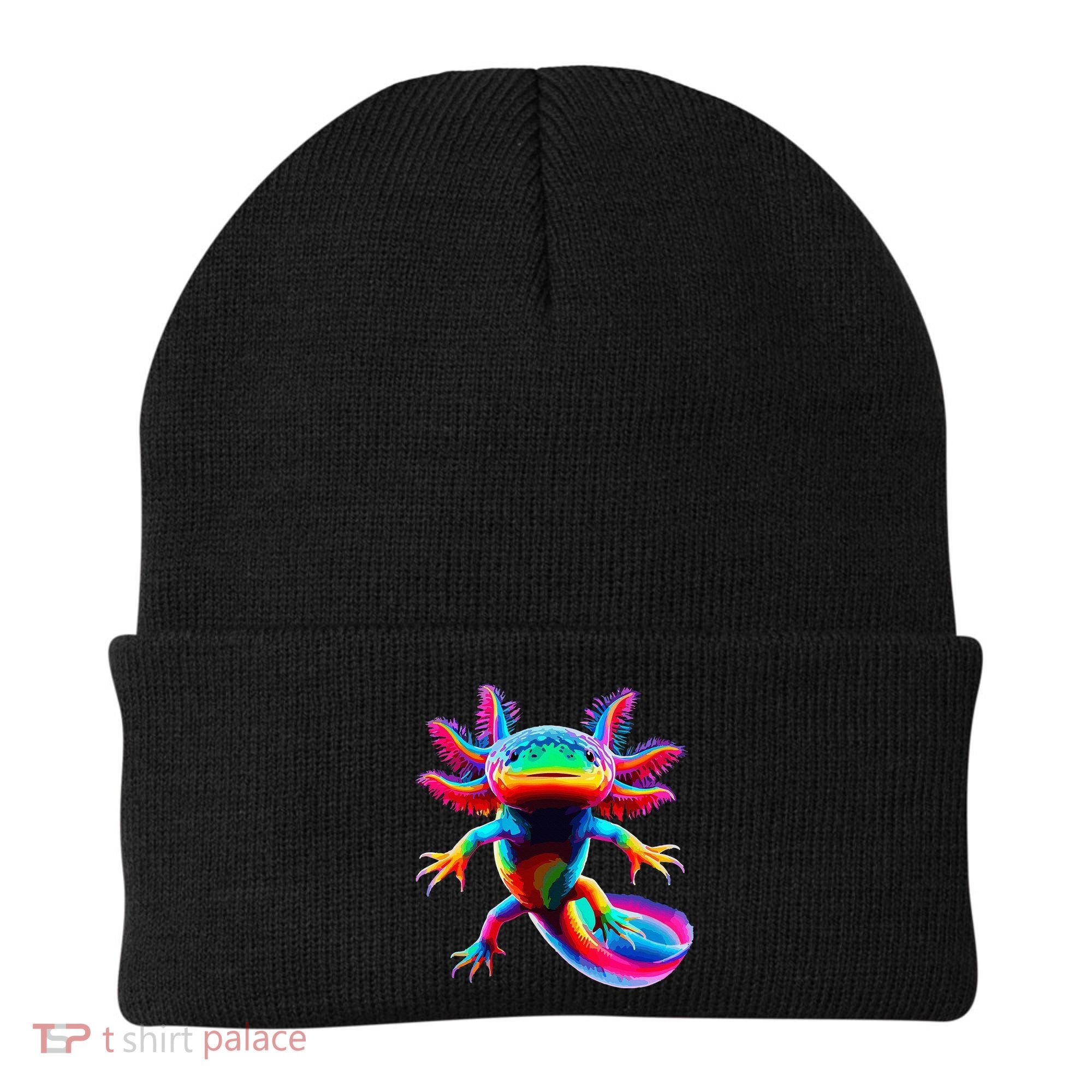 Axolotl Beautiful Pop Art Axolotl Beanie