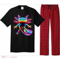 Axolotl Beautiful Pop Art Axolotl Pajama Set thumb 0