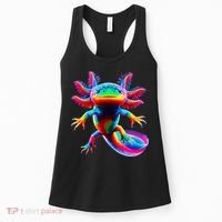 Axolotl Beautiful Pop Art Axolotl Women's Tank Top thumb 0