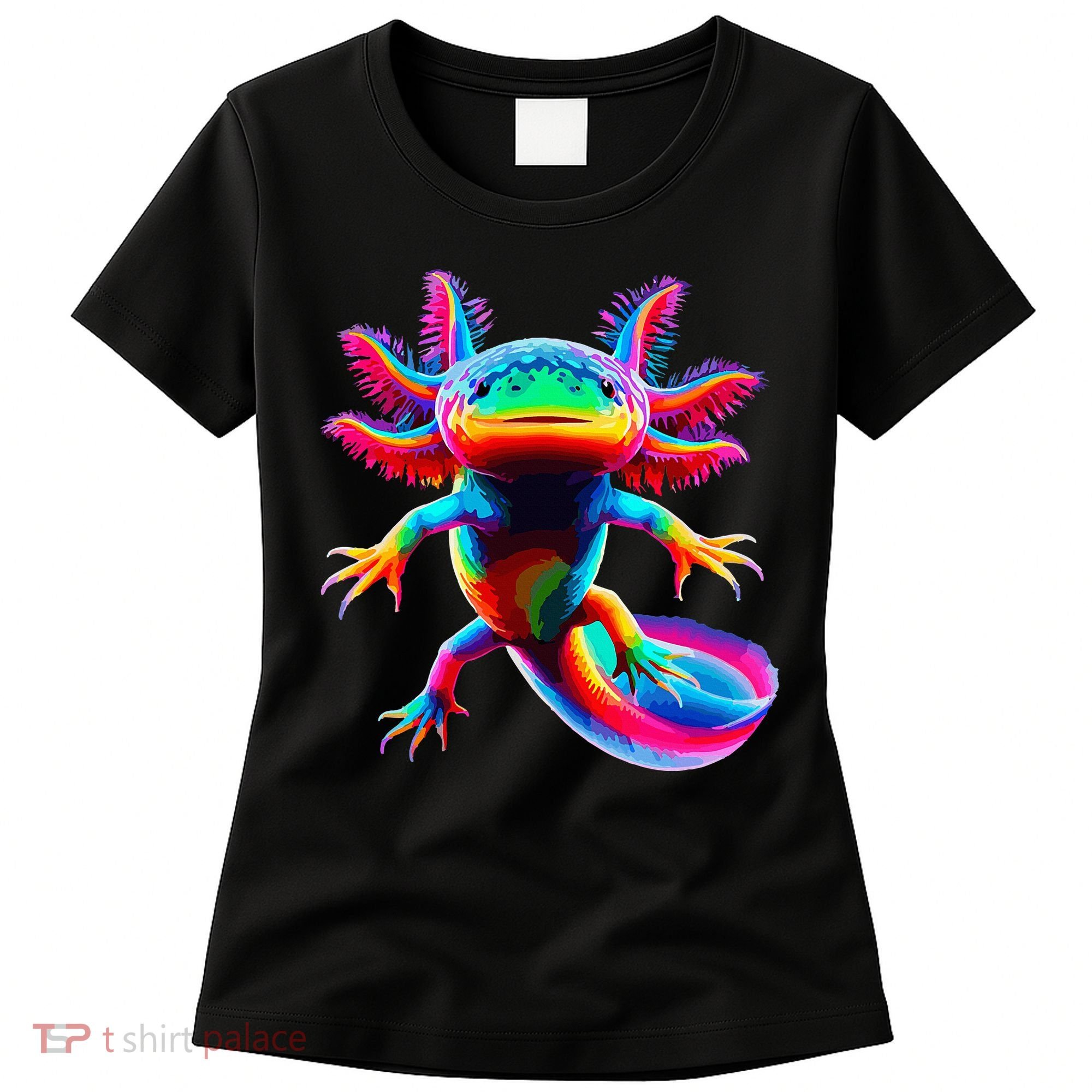 Axolotl Beautiful Pop Art Axolotl Women's T-Shirt