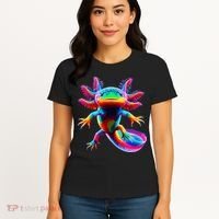 Axolotl Beautiful Pop Art Axolotl Women's T-Shirt thumb 4