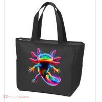 Axolotl Beautiful Pop Art Axolotl Tote Bag thumb 3