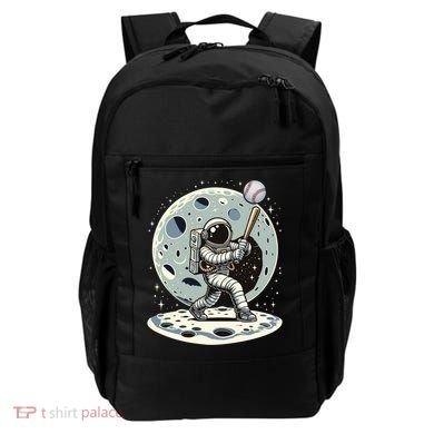 Astronaut Baseball Player Outer Space Moon Space Hitter Gift Backpack