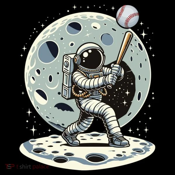 Astronaut Baseball Player Outer Space Moon Space Hitter Gift Coffee Mug