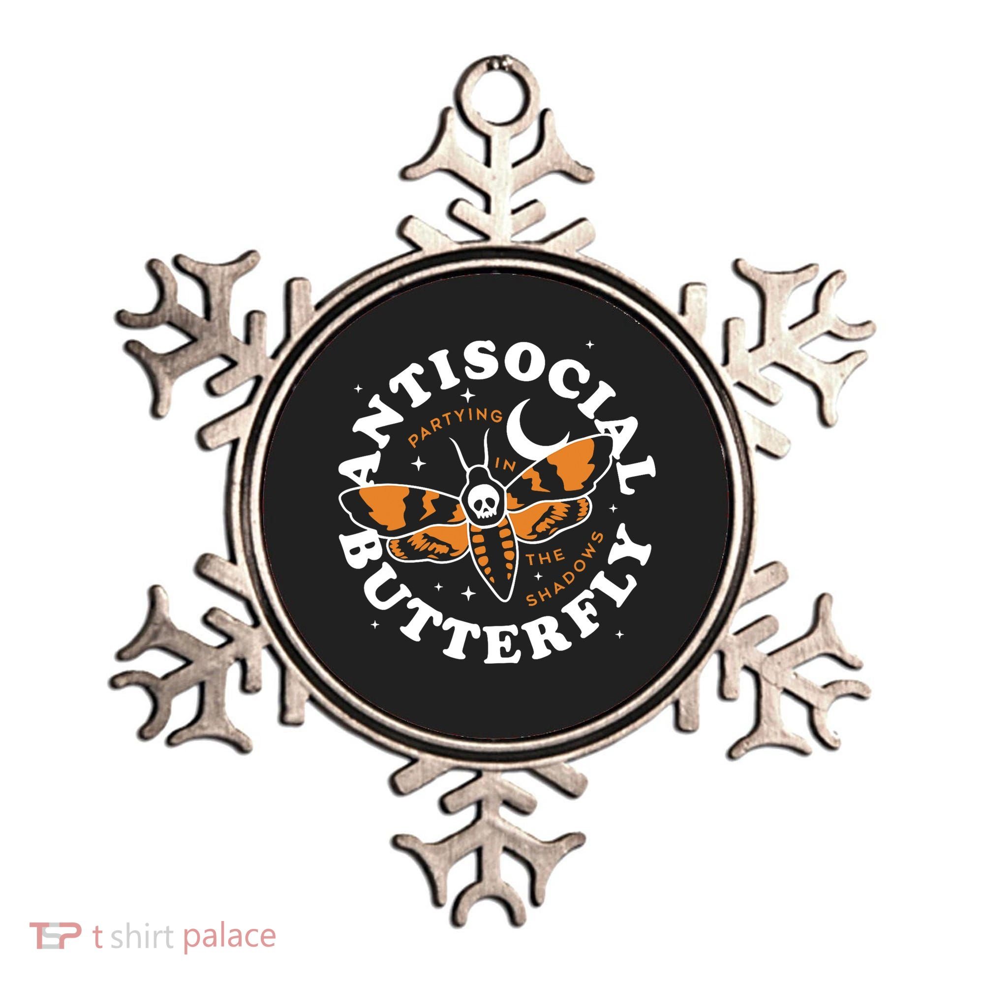 Antisocial Butterfly Partying In The Shadows Apparel Ornament