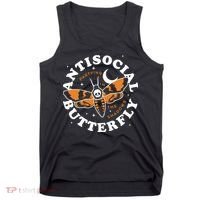 Antisocial Butterfly Partying In The Shadows Apparel Tank Top thumb 0