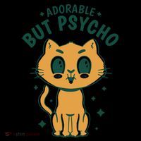 Adorable But Psycho Funny Cat Toddler Hoodie thumb 2