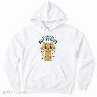 Adorable But Psycho Funny Cat Hoodie thumb 0